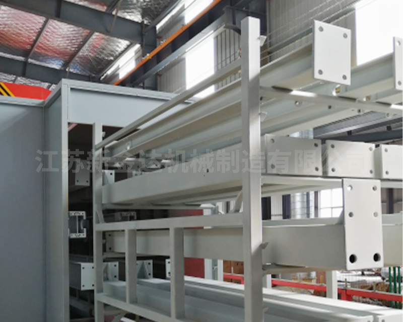 立体车库构件喷粉线——江苏金三角钢结构